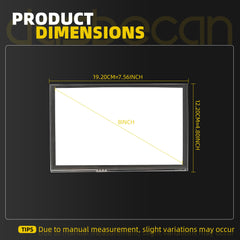 Dasbecan 8" Touch Screen Display Compatible with Ford F150 250 11-16 SYNC 2
