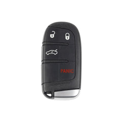 Key Fob Keyless Entry Compatible with Chrysler 200 2015-2018 Chrysler 300 Dodge Challenger Charger 2019-2021 Smart Remote Control 68155686AB M3M-40821302 4A Chip 4 Buttons