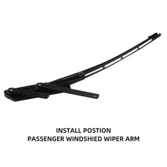 Dasbecan Front Right Passenger Side Windshield Wiper Arm Replacement Compatible With Audi Q7 2007-2016 Replaces# 4L1955408B 4l1955408B1P9