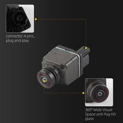Front Camera Compatible with Audi A4 A5 Q3 Q5 S4 S5 Bentley VW Atlas Porsche Skoda Seat Replace# 5Q0980546A 5Q0 980 54 6A V15-74-0039 5Q0-980-546-A 5Q0 980 546 A PO1260100