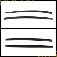 Dasbecan 2PCS Windshield Molding Strip Compatible with Dodge Ram 2009-2022