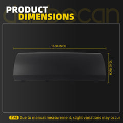 Dasbecan Rear Trailer Hitch Cover Fits For2021-2025 Jeep Grand Cherokee L