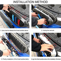 Dasbecan Front Grille Kidney Grill Replacement Compatible with BMW 3 Series F30 F31 F35 2010-2018