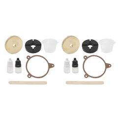 Dasbecan Headlight Bronze Gear Dual Kit Fixes Head Light Motor Compatible with 1997-2004 Chevrolet Chevy C5 Corvettes Headlight Motor Repair 2 Pair