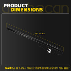 A Pair Rear Electric Tailgate Power Lift Support Shock Strut Compatible with Lexus RX350 2016-2019, RX450h 2016-2017, RX450h 2018-2019, Replaces# 6892048031 6891048071