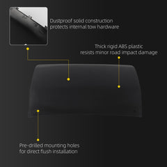 Dasbecan Rear Trailer Hitch Cover for 2018-2021 Chevy Traverse L/LS/RS/LT