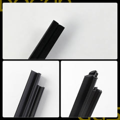 Dasbecan 4Pcs Window Weather Stripping Compatible with Toyota Corolla 09-13
