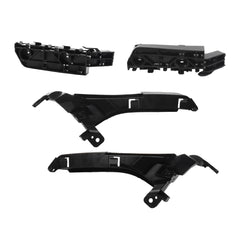 Front Left Right Side Headlight & Bumper Bracket Mount Support Retainer Kit Compatible with 2007-2011 Honda CR-V Replace# 71140-SXS-A00, 71193-SWA-003, 71190-SXS-A00, 71198-SWA-003 (4Pcs)