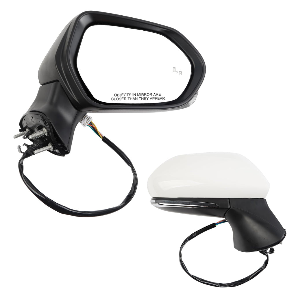 Passenger Side Mirror Compatible with 2018-2024 Toyota Camry with