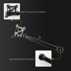 Auxiliary Tailgate Step Handle Compatible with Chevy Silverado & GMC Sierra1500 2500 3500 HD 2019-2026 Replace# 85116689 85102001 84532302