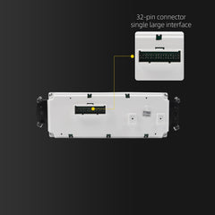 599-215 HVAC Climate Control Module Switch Panel W/A/C AUTO Compatible with 2000-2002 Chevy Silverado Avalanche Suburban Tahoe GMC Sierra Yukon Replaces# 12208020 15060162 15126603 15748167