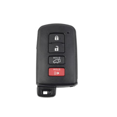 Key Fob Replacement Compatible with Toyota Highlander 2014-2019 Smart Proximity Keyless Entry Remote Control Replaces HYQ14FBA 89904-0E121 4 Buttons