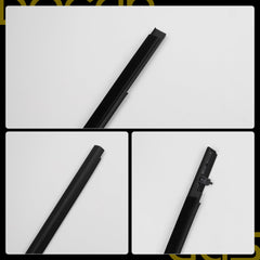 Window Seal Weatherstrip Moulding Trim Compatible with Honda Civic 2022-2025 Replaces# 72450-T20-A11 72410-T20-A11 72950-T20-A01 72910-T20-A01