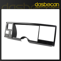 Center Dash Bezel Dashboard Trim Compatible with Chevy Silverado GMC Sierra Truck 1998-1994 AC Air Vent Panel Outlet Kit, Gray