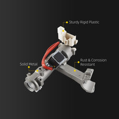 Dasbecan 45020-35-9 Ignition Switch Lock Cylinder Assembly with 2 Keys