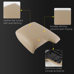 Dasbecan Center Console Armrest Lid Compatible with 2013-2017 Honda Accord Armrest Cover
