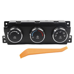 A/C Heater Climate Control Panel Module Compatible with Dodge Ram 1500 2009-2010,Climate Control Temperature Unit Replaces# 55056826AB 55056826AA 55056826AG