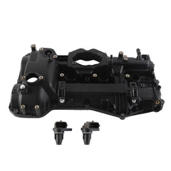 Left Engine Valve Cover Assembly Compatible with Santa Fe 2013-2018,Kia Sorento 2014-2018,Hyundai Azera 2015-2017,Sedona 2015-2018 3.3L Replace#22410-3CGC3