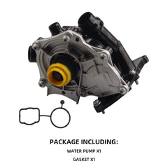 Mechanical Engine Water Pump Assembly Compatible with VW Beetle Jetta Passat 2013 2014 2015 2016 Replaces# 06K121111P 06K121011B