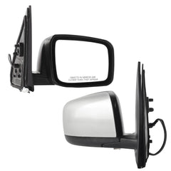 Passenger Side Mirror Silver Compatible with Nissan Rogue 2008-2015