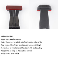 55397217AJ Spare Tire Holder Bracket Tire Carrier Rack Compatible with Jeep Wrangler JK 2007-2018 68048581AA High Center Mount 3rd Third Brake Light Assembly with Line