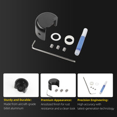 Intake Manifold Lever Arm Fix Kit Compatible with Audi 8U Q3 8P A3 B8 A4 TT MKII Volkswagen Beetle CC EOS Golf Jetta Passat B6 Tiguan Replace# 021071ECS01