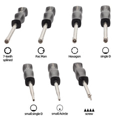 14 Pcs Carburetor Adjustment Tool Screwdriver kit with Cleaning Tool Ignition Spark Tester for Common 2-Cycle Engine Echo Poulan Ryobi String Trimmer Weedeater Chainsaw Carb Adjusting Tool