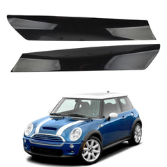 Exterior Window A-Pillar Trim Panel Compatible with Mini Cooper R50 R53 2001-2006 Mini Cabriolet R52 2004-2007