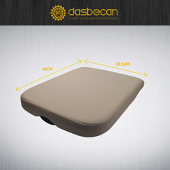 Center Console Lid Compatible with 2002-2012 Dodge Ram 1500 2500 3500 Replace WP051DVAA Armrest Cover Replacement Beige
