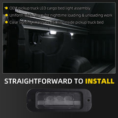 Dasbecan Truck Bed Light LED Compatible with Titan XD 2016-2024 2Pcs