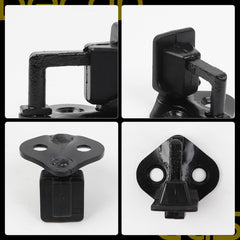 2PCS Door Lock Striker Pin Compatible with Ford F-150 F-250 F-350 1999-2016 Replaces# 9L3Z-1522008-A 9L3Z1522008A - Fits Single Cab & Crew Cab (Rear Door on Crew Cab) — Latch Mechanism Repair