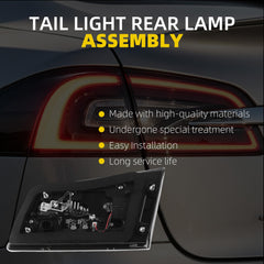 Dasbecan Inner Led Tail Light Compatible With Tesla Model S 2014-2021