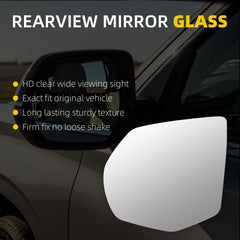 Side Mirror Glass For 2021-2026 GMC Yukon Chevy Suburban Driver Fit Cadillac Escalade Chevrolet Tahoe,Blind Spot,Heated,Left Side View Mirror,OE# 84315163 84642722 GM1324218 GM1324217