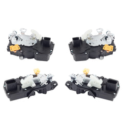 4 Pcs Door Lock Actuator Motor Compatible with Chevy Silverado Tahoe Suburban 1500 GMC Sierra Yukon XL Cadillac Escalade 2007-2009 Replaces 931-303 931-304 931-108 931-109 4 Doors Latch Kit