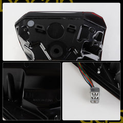 Dasbecan Side Taillight Compatible with 25-26 Honda HRV