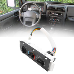 55037473AB A/C Heater Climate Control Module Panel Compatible with 1999-2004 Jeep Wrangler TJ Replace# HS-373 SW2348