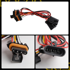 Front DRL LED Daytime Running Lights Compatible with 2020-2022 Kawasaki Teryx KRX 1000