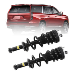 Pair Rear Struts Shock Assembly Absorber Magnetic w/Electronic Suspension Compatible With 2021-2024 Cadillac Escalade Chevy Suburban Tahoe G