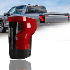Tail Light Assembly Compatible With 2022-2025 Ford F150 Lightning (XLT,Pro,Flash) LED Taillight Rear Lamp Right Passenger Side Replace# NL34-13B504-AG