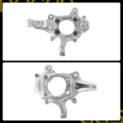 Dasbecan Front Left Steering Knuckle Compatible with Ford Police 11‑19
