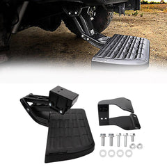 75312-01A Rear Bedstep Retractable Bumper Side Step Compatible with Ford F-150 2015-2019