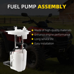 Dasbecan Fuel Pump Assembly Compatible With Honda Rancher 420 TRX4200 14-21, Foreman 500 TRX500 2014-2021, Foreman Rubicon 520 2015-2021 Replaces# 16700-HR3-A21, 16700HR3A21