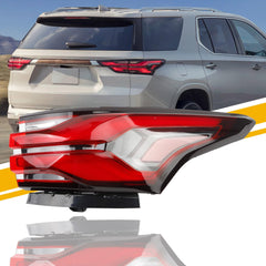 Tail Light Assembly LED Compatible With 2022 2023 2024 Chevy/Chevrolet Traverse Rear Lamp Taillight Right Passenger Side 86785341 2874015