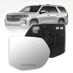 Side Mirror Glass For 2021-2026 GMC Yukon Chevy Suburban Right Fit Cadillac Escalade Chevrolet Tahoe,Heated, Passenger Side View Mirrors,Without Blind Spot,OE# 84642721 GM1325216