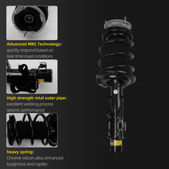 23247464 23247465 RWD Front Struts Shock Absorber Assembly w/Magnetic Compatible With Cadillac CTS 2.0 3.6L 2015-2019 Replace# 84427195 84427196 5801072 5801073