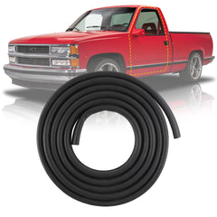 15063155 1PCS Front Door Weather Stripping Seal Compatible with 1999-2006 Chevy Silverado Suburban Avalanche, GMC Sierra Yukon, Cadillac Escalade, Replace#15244250