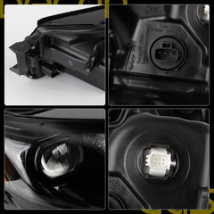 Headlight Assembly Compatible With Toyota Camry SE LE 2024 2025 Right Passenger Side Replace#81110AQ010 81110-AQ010
