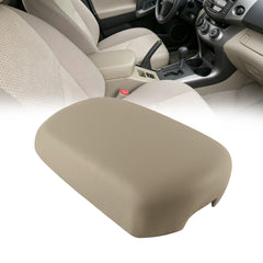 Center Console Armrest Lid Compatible with 2006-2012 Toyota Beige Fit Toyota Rav4 Replace# 58951-42020 Comfort Armrest Cover Assembly