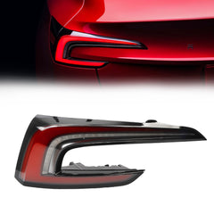 4Pin Driver Side Tail Light Compatible With 2024-2026 Tesla Model 3 LED Left Rear Lamp Replaces# 1691498-00-F 169149800F (Yellow Signal)