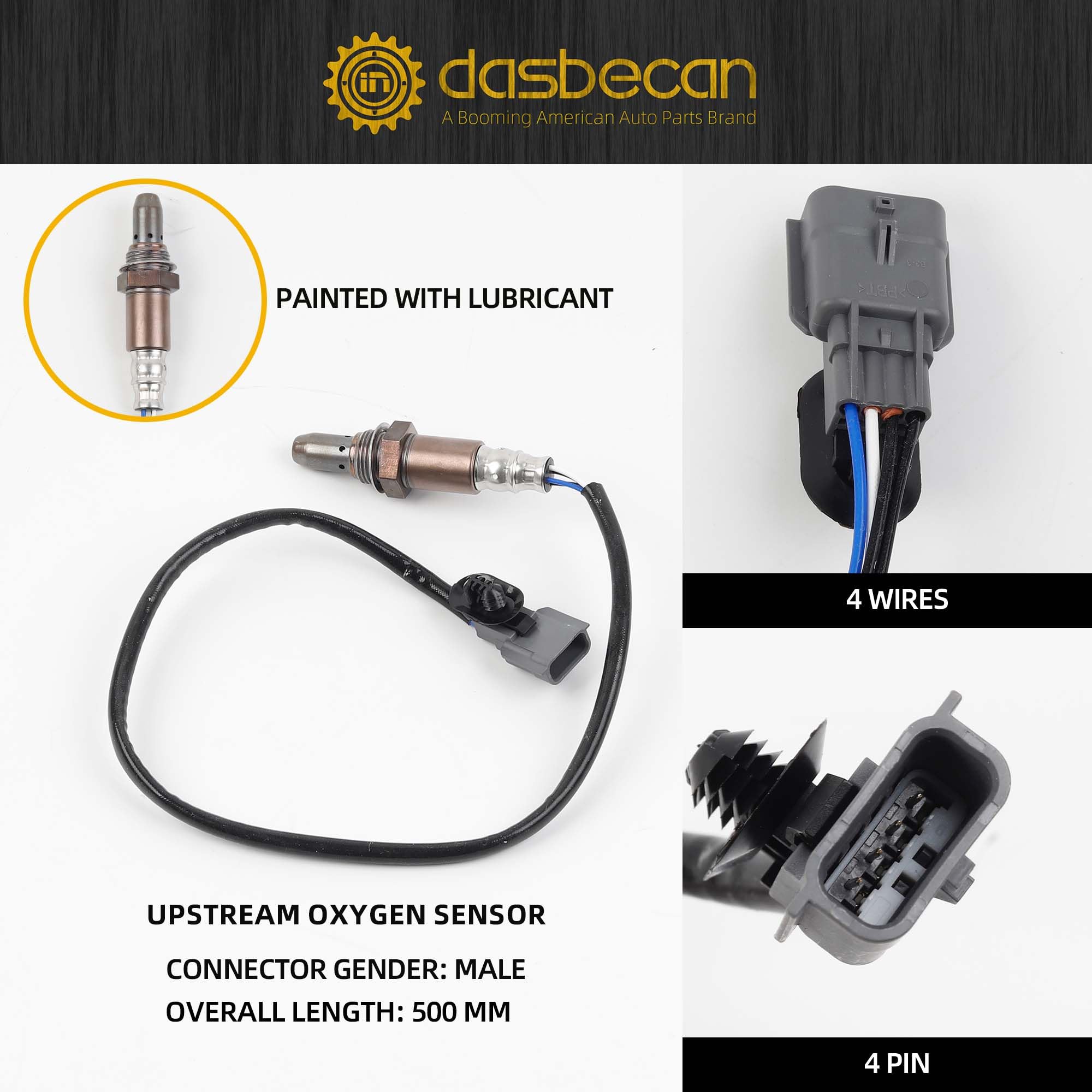370z O2 Sensor Upstream 250-54105 O2 Oxygen Sensor Upstream Compatible with Nissan Sentra 370Z ...